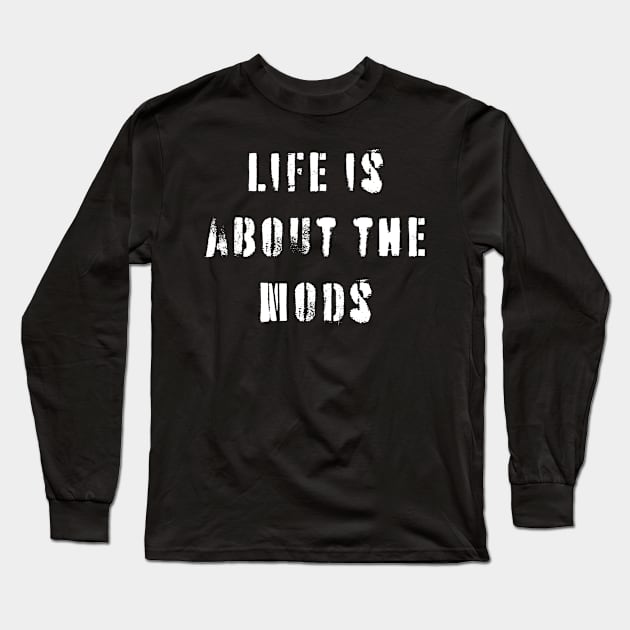 Everyday Carry Mods Long Sleeve T-Shirt by Huhnerdieb Apparel